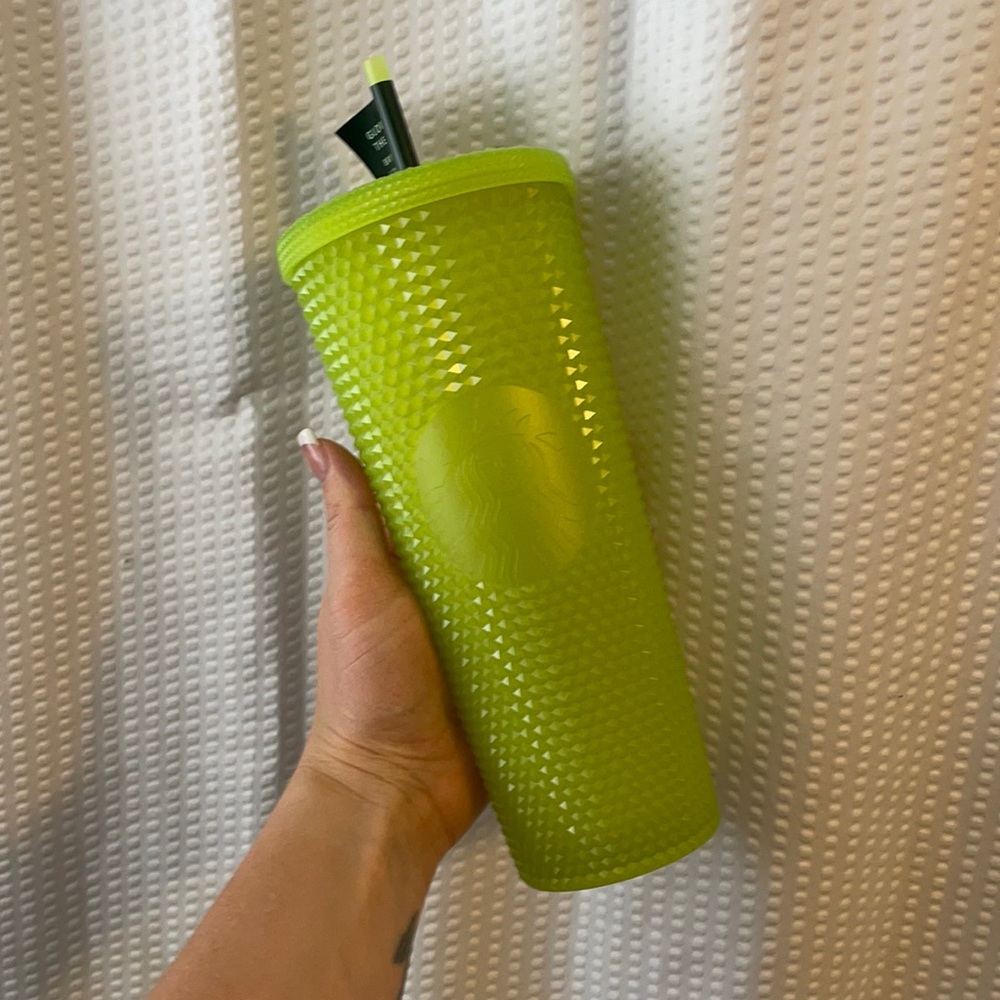 Starbucks studded glow in the dark cup